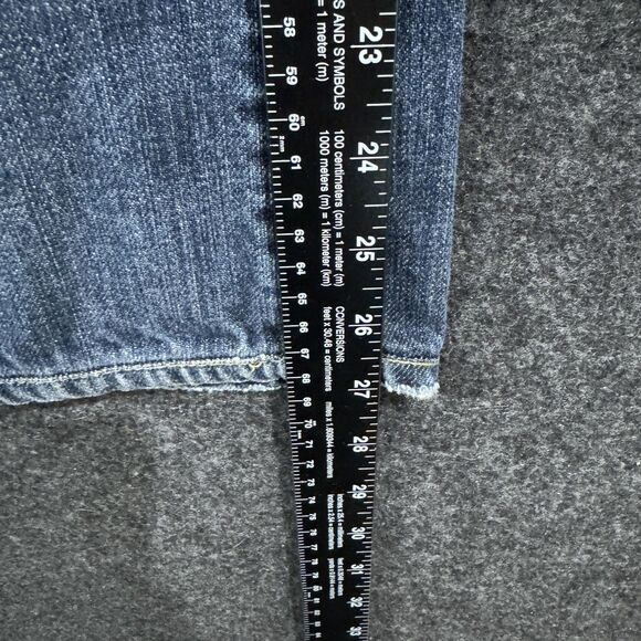 7 For All Mankind Jeans Womens 29 Blue Bootcut Leg Made USA Denim Casual - Picture 5 of 11